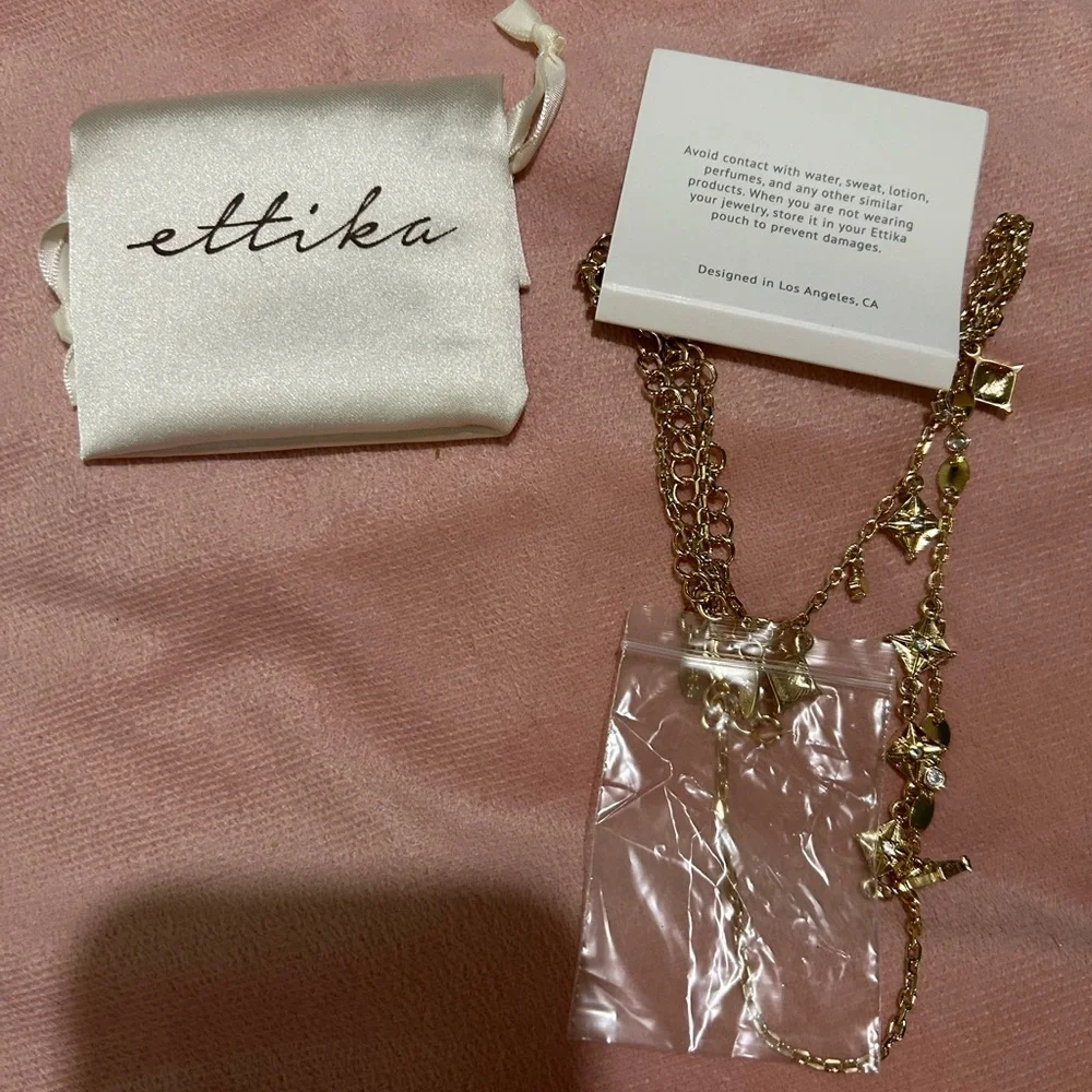 Ettika Double Necklace - Picture 4 of 4